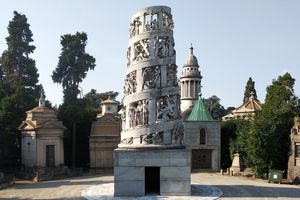 Monumental Cemetery of Milan in Milan, Italy