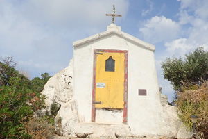 San Silverio Chapel in Isola di Palmarola, Italy