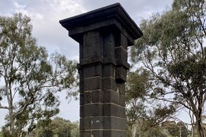 Yarra Bend Asylum Pillar in Fairfield, Australia