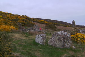 Abandoned Badbea in Highland, Scotland