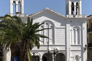 Basilica of Agios Nikolaos in Nafplio, Greece