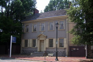 The Germantown White House, a.k.a. the Deshler-Morris House.