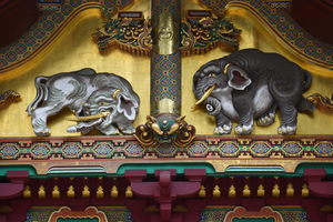 ‘Imaginary Elephants’ in Nikko, Japan