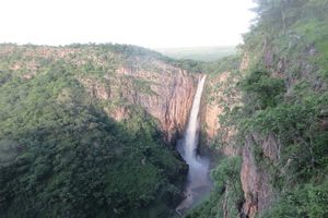 Kalambo Falls in Zambia