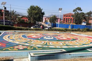 Maitighar Mandala in Kathmandu, Nepal