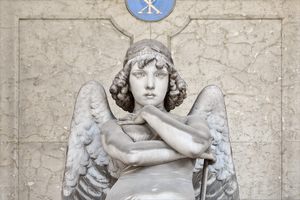 Monteverde Angel in Genova, Italy