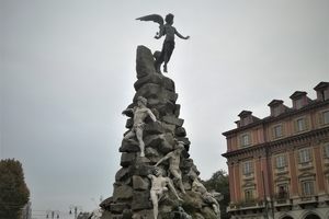 Piazza Statuto in Torino, Italy