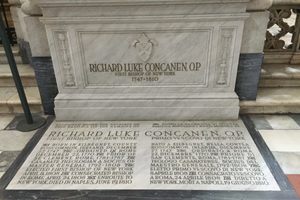 Tomb of the First Bishop of New York in Naples, Italy