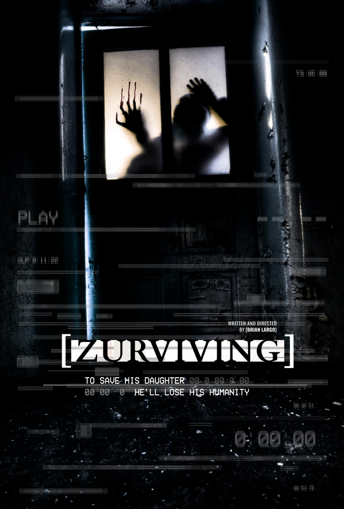 Poster for Zurviving showing character.