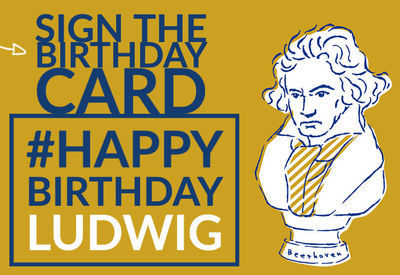Happy 250th Birthday to Beethoven!