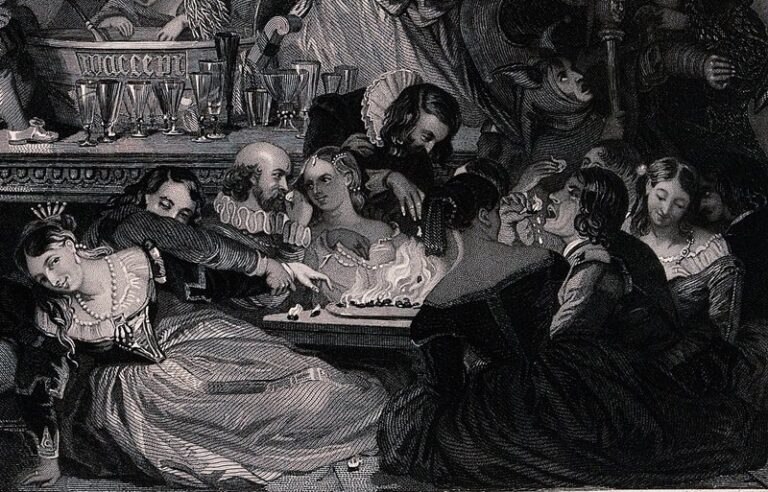 How to Play a Fiery Victorian Christmas Game and Not Get Burned