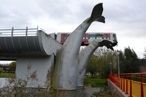 ‘Saved by a Whale’s Tail’ in Spijkenisse, Netherlands