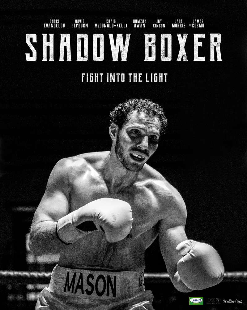 Poster for Shadow Boxer showing protagonist.