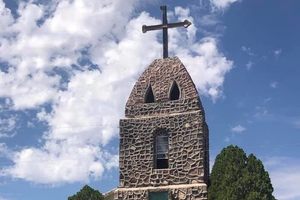 St. Catherine of Siena Catholic Mission Church in Hachita, New Mexico