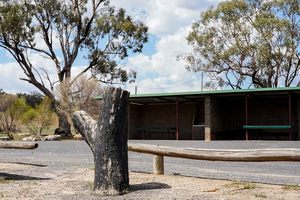 The Black Stump in Coolah, Australia