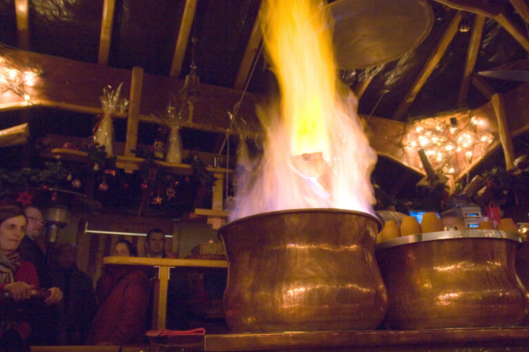 The Flaming Cocktail Cauldrons of German Christmas