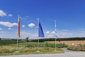 The Geographical Center of the European Union in Veitshöchheim, Germany