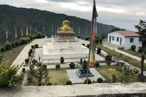 Buddha Peace Park in Mahamanjushree Nagarkot, Nepal