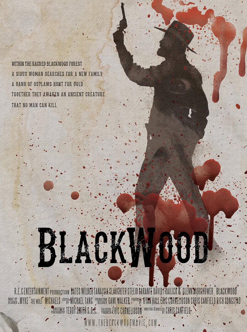Black Wood Film Poster