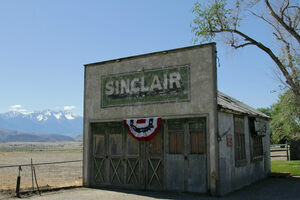 Sinclair Gas Station in Elberta, Utah