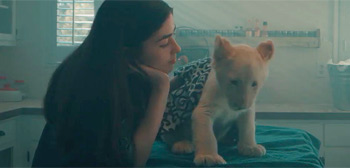 Trailer for Lion Cub Movie ‘Lena and Snowball’ with Melissa Collazo