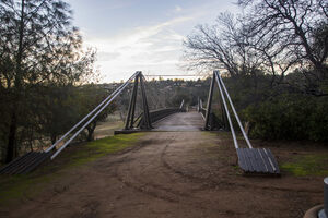 Bidwell Bar Bridge in Oroville, California