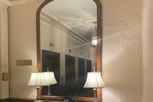 Charles Dickens’ Door and Mirror in Boston, Massachusetts