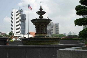 Merdeka Square Flagpole in Kuala Lumpur, Malaysia