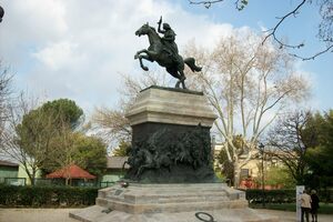 Anita Garibaldi Monument in Rome, Italy