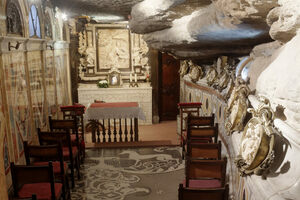 Cave of Saint Ignatius in Manresa, Spain
