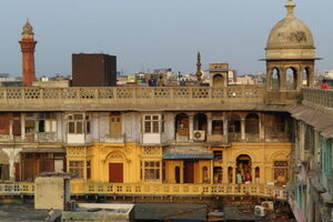 Khari Baoli Rooftop in New Delhi, India