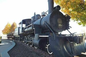 Old Two Spot Logging Train in Flagstaff, Arizona