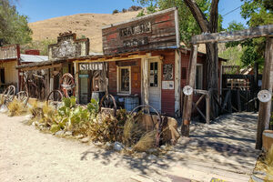 Silver City Ghost Town in Bodfish, California