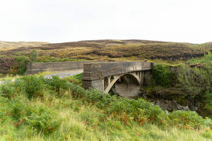 The Bridge to Nowhere in Isle of Lewis, Scotland
