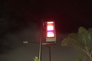 The San Carlos Street Lantern Relay in San Jose, California