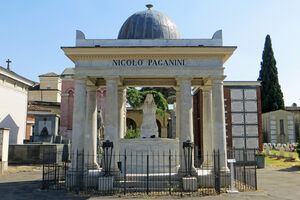 Tomb of Niccolò Paganini in Parma, Italy