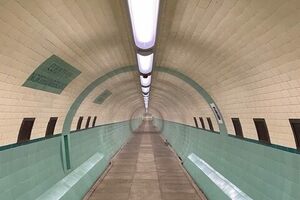 Tyne Cyclist and Pedestrian Tunnels in Jarrow, England