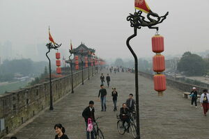 Xi’an City Walls in Xi’an, China