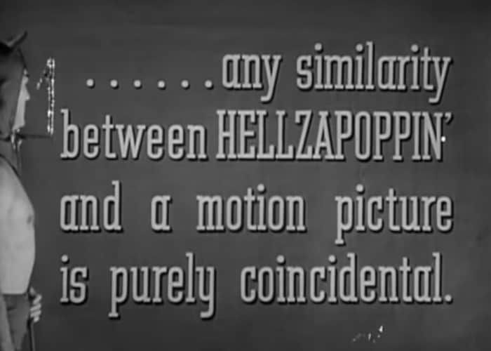 If You Were Stoned in 1941, You Probably Watched ‘Hellzapoppin”