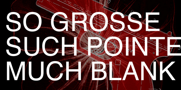 Introducing So Grosse | Such Pointe | Much Blank