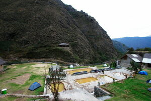 Lares Hot Springs in Lares, Peru