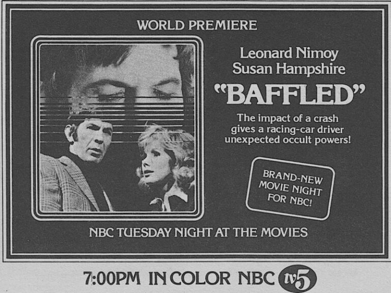 Leonard Nimoy Races Cars and Investigates the Occult In ‘Baffled!’