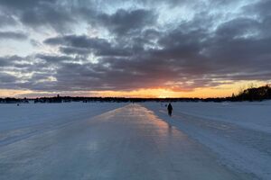 Luleå Ice Roads in Luleå, Sweden