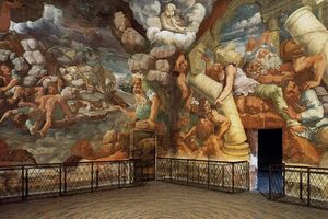 Sala dei Giganti (Chamber of the Giants) in Mantua, Italy