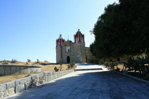 Santuario del Señor de las Peñas in Reyes Etla, Mexico