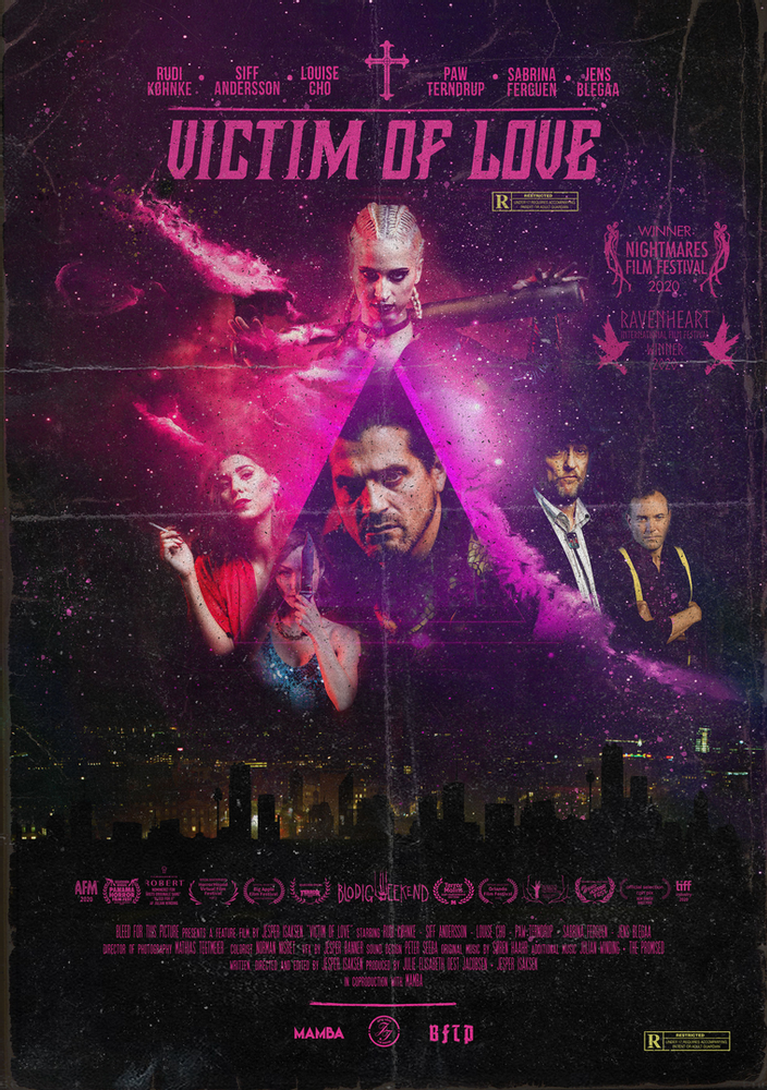 Poster for Victim of Love showing protagonists.