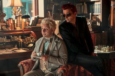 David Tennant, Michael Sheen Continue to Elevate Quality of Good Omens 2