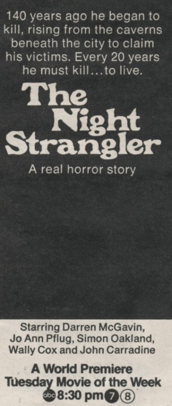 Tv Guide The Night Strangler