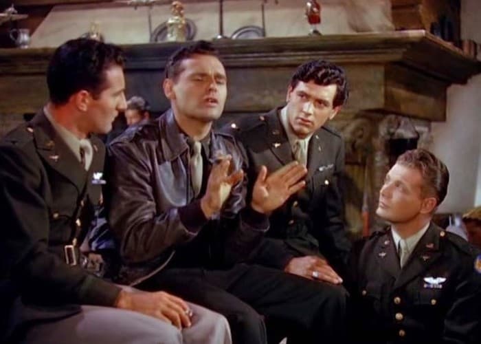 Rock Hudson In Fighter Squadron